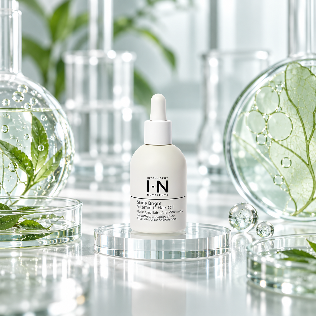 Shine Bright Vitamin C Hair Oil